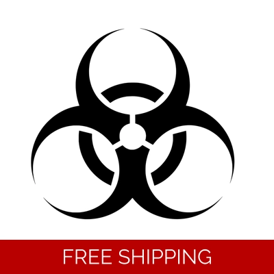 Biohazard Toxic Die Cut Vinyl Decal sticker Biohazard Toxic Die Cut Vinyl Decal sticker